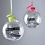 Personalised Dymo Tape Bauble, thumbnail 4 of 7