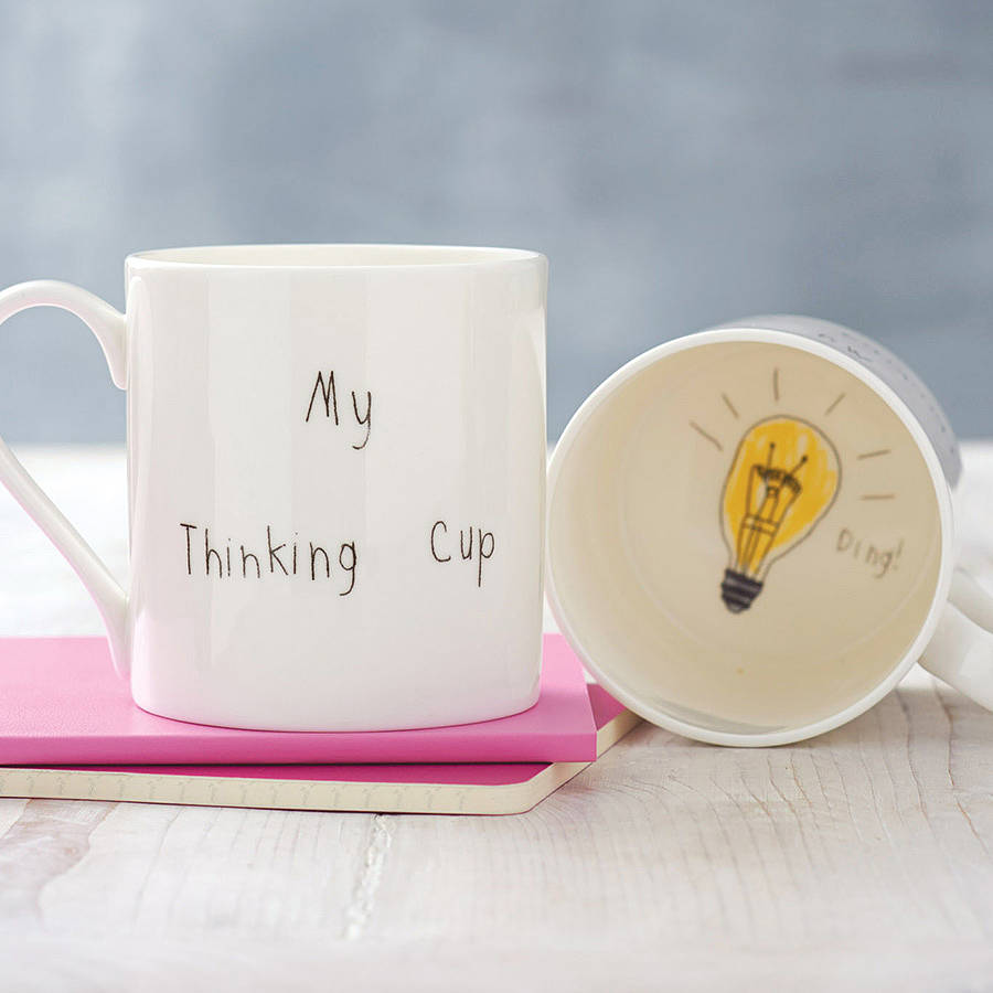 'My Thinking Cup' Mug, 1 of 5