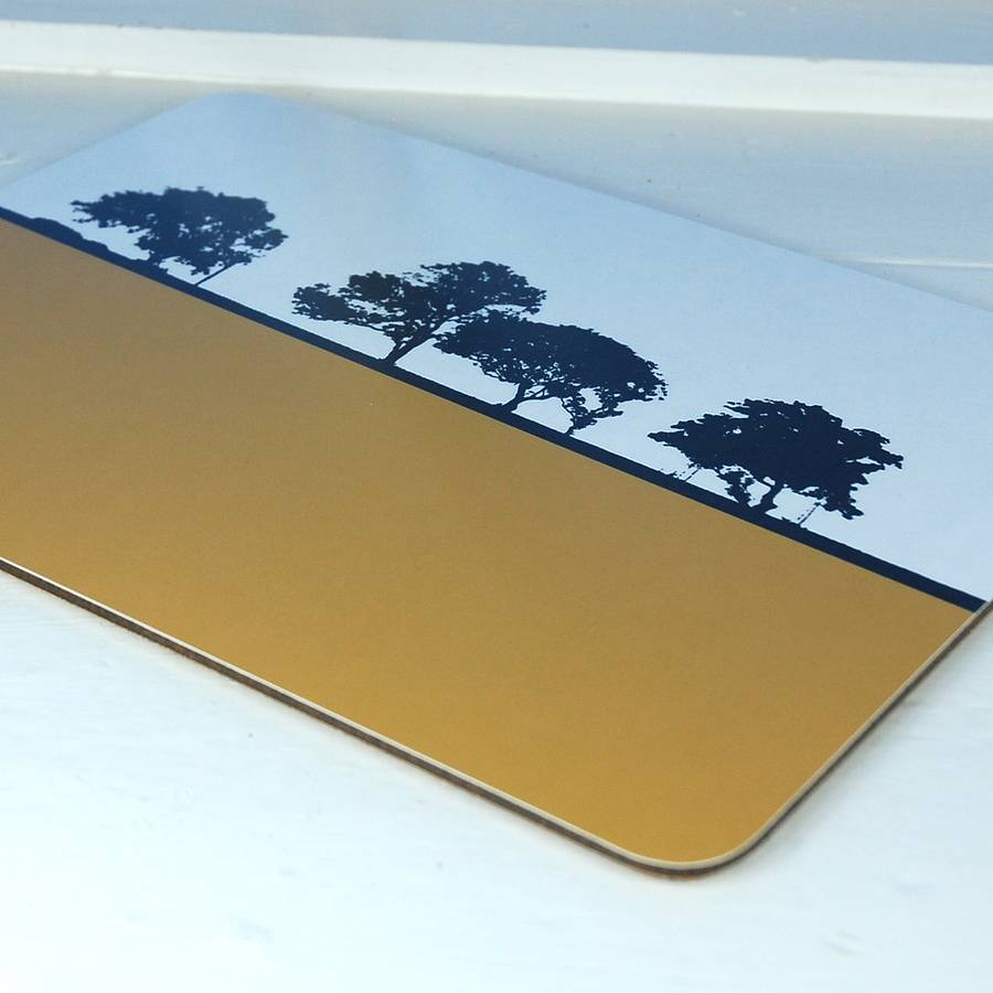 rural landscape table mat by the art rooms