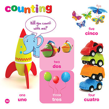 Spanish For Kids Bilingual Book And Free Dvd, 6 of 7