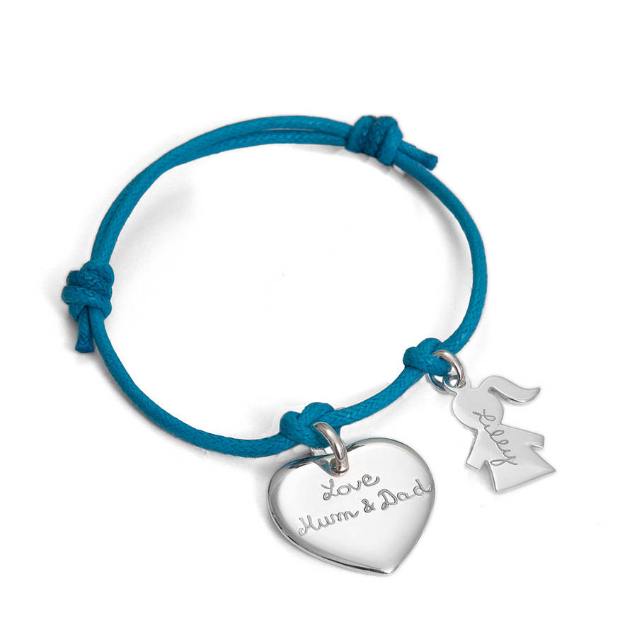 Personalised Family Charm Bracelet By Merci Maman