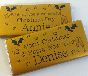 Personalised Christmas Table Gift Or Place Setting, 4 of 4