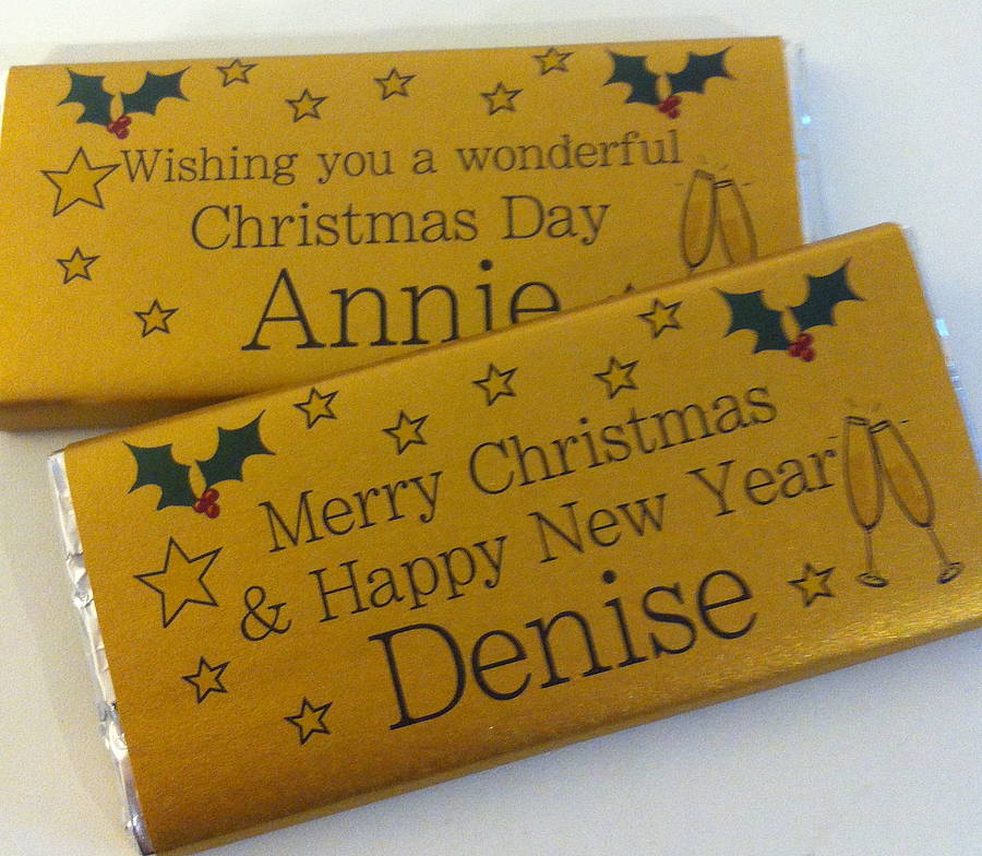 Personalised Christmas Table Gift Or Place Setting By Tailored