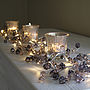 Graphite And Amber Crystal Light Garland, thumbnail 1 of 2