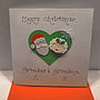 Personalised Mr And Mrs Claus Christmas Card, thumbnail 2 of 4