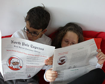 North Pole Express   Christmas Newspaper, 2 of 7