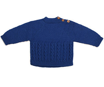 Soft Merino Wool Handmade Sweater, 6 of 7