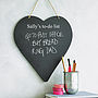 Personalised Heart Chalkboard, thumbnail 1 of 4