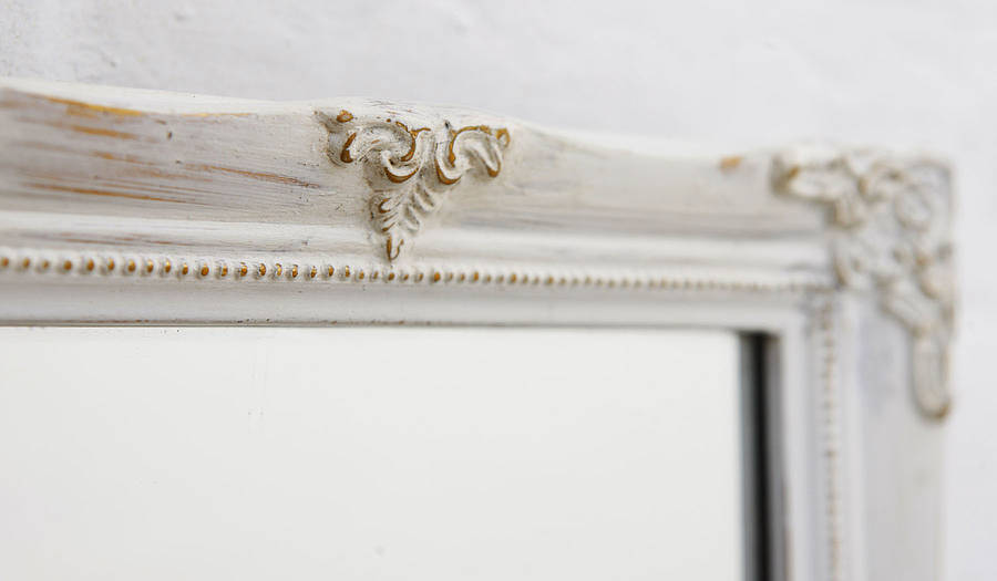 Swept Vintage Style Mirror