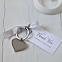 Heart Keyring And Personalised Tag Favours, thumbnail 4 of 5