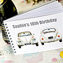 Vw Beetle Birthday Guest Book, thumbnail 1 of 9