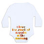'The Force Is Strong In This One' Film Quote Babygrow, thumbnail 11 of 11