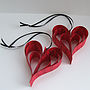 Handmade Red Sheet Music Heart Decoration, thumbnail 10 of 10
