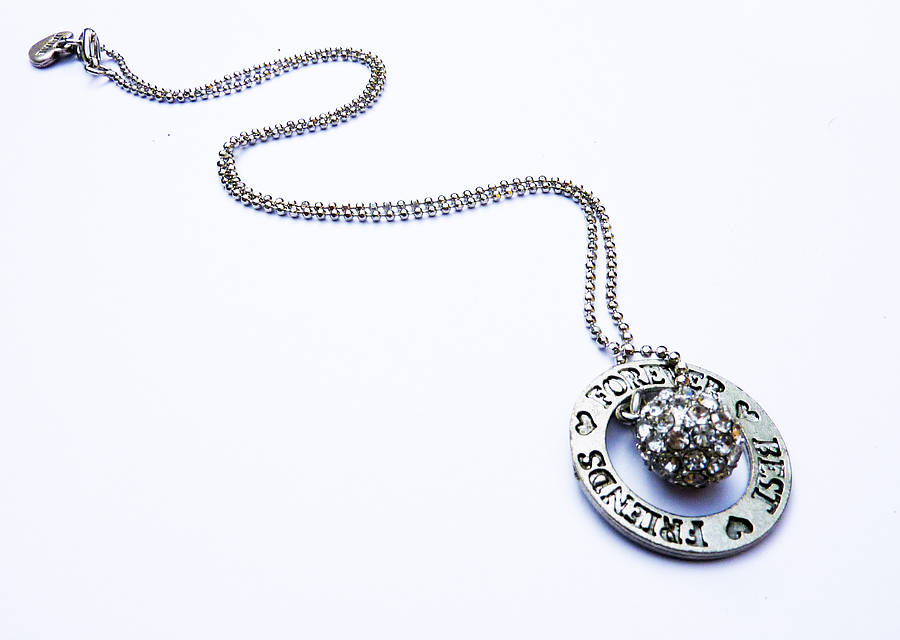 best friend charm necklaces by jamie london