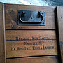 Personalised Wood Storage Trunk Vintage Steamer Chest, thumbnail 3 of 4