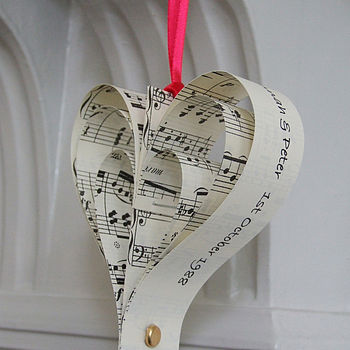 Handmade Personalised Heart Decoration, 10 of 11