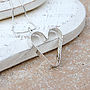 Personalised Silver Secret Heart Necklace, thumbnail 3 of 12