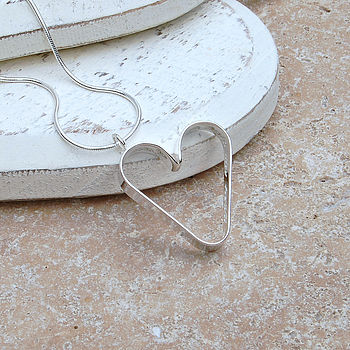 Personalised Silver Secret Heart Necklace, 6 of 12