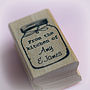 Personalised 'Homemade By' Jar Rubber Stamp, thumbnail 4 of 4