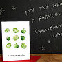 'Oh Go On Then Jus Gimme A Few' Sprout Christmas Card, thumbnail 3 of 3