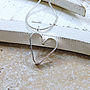 Girls Personalised Secret Heart Necklace, thumbnail 4 of 7