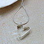 Girls Personalised Secret Heart Necklace, thumbnail 1 of 7