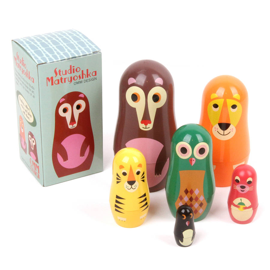 nesting animals toys