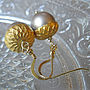 Petworth Pearl Acorn Earrings, thumbnail 4 of 4