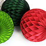 Christmas Tissue Paper Honeycomb Ball Decoration, thumbnail 6 of 12