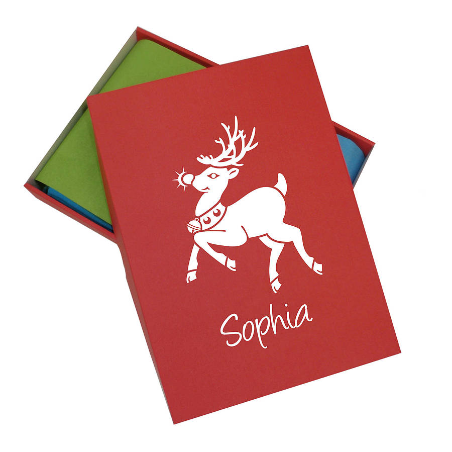 Personalised Christmas Gift Box By Simply Colors | notonthehighstreet.com