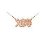 Personalised Chinese Name Necklace, thumbnail 4 of 6