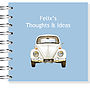 Vw Beetle Car Notebook, thumbnail 3 of 4