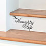 'The Naughty Step' Children's Wall Sticker, thumbnail 4 of 7