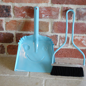 Happy Smiling Dustpan And Brush Set, 4 of 5