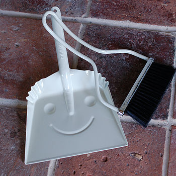 Happy Smiling Dustpan And Brush Set, 5 of 5