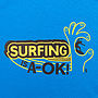 Surfing Is A Ok Mens T Shirt, thumbnail 4 of 4