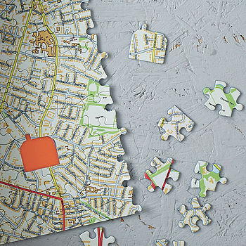 Personalised Our House Map Jigsaw, 9 of 12