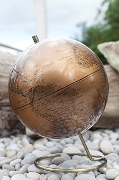 Metallic World Map Globe, 2 of 2