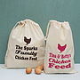 Personalised Chicken Feed Storage Sack, thumbnail 1 of 4