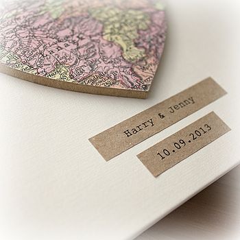 Personalised Small Hearts Wedding Album, 3 of 4