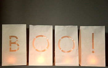 Halloween Paper Letter Lanterns, 2 of 2
