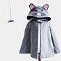 Mouse Character Cape Jacket, thumbnail 2 of 3