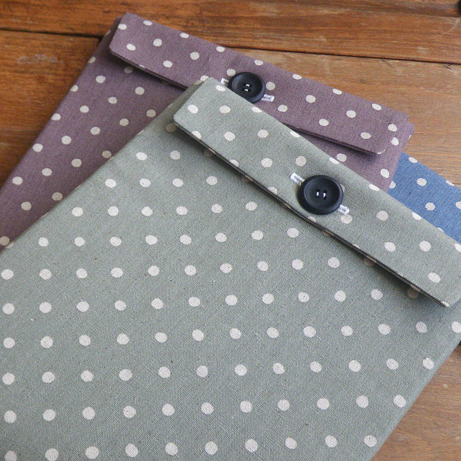 Fabric Cover For iPad Or iPad Mini By Letterfest