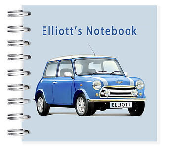 Mini Cooper Car Notebook, 2 of 3