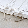 Personalised Silver Secret Heart Necklace Set, thumbnail 1 of 4