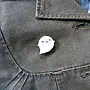 Little Ghost Acrylic Brooch Or Pin, thumbnail 3 of 5
