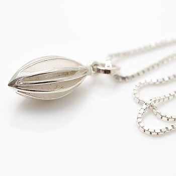 Silver Pod Necklace, 6 of 9