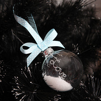 Christmas Tree Personalised Bauble Decoration, 10 of 11