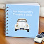 Vw Beetle Car Notebook, thumbnail 1 of 4