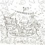 Pirate Ship Colouring In Poster, thumbnail 2 of 3